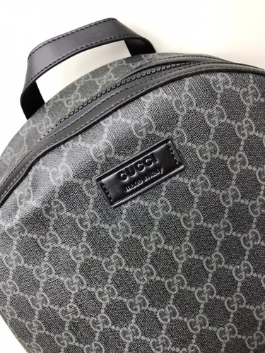 Женский рюкзак Gucci серый фото-5