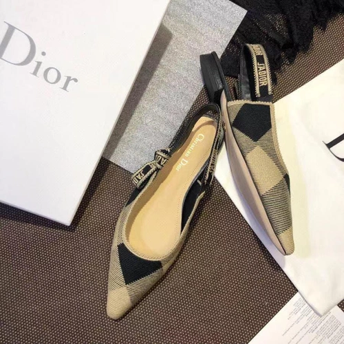 Туфли-босоножки женские Christian Dior с рисунком коллекция лето 2021 фото-8