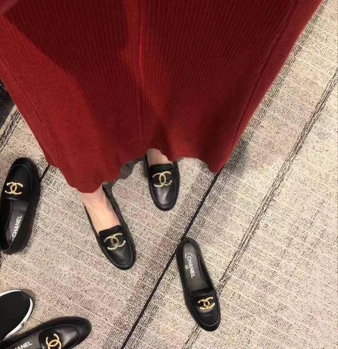 Туфли-лоферы Chanel кожаные коллекция 2021-2022 фото-6