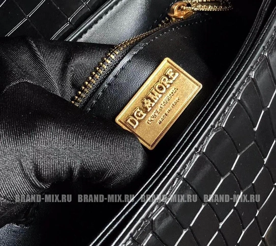 Сумка Dolce & Gabbana Amore Bag In Black Leather фото-2