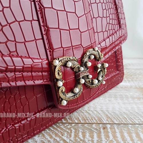 Сумка Dolce & Gabbana Amore Bag In Red Leather фото-5