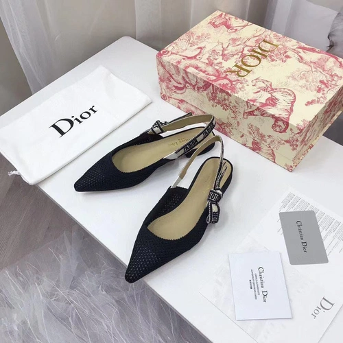 Туфли-босоножки женские Christian Dior черные коллекция лето 2021 A76254 фото-4