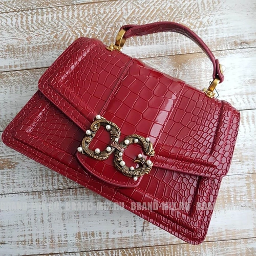 Сумка Dolce & Gabbana Amore Bag In Red Leather