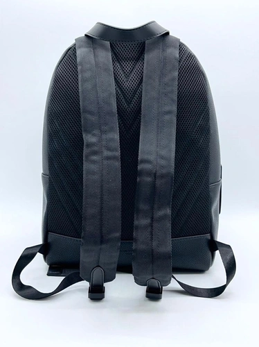 Кожаный рюкзак Louis Vuitton A104302 черный 40/30/14 см фото-3