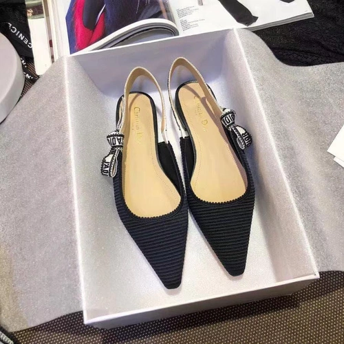 Туфли-босоножки женские Christian Dior черные коллекция лето 2021 A81414 фото-6
