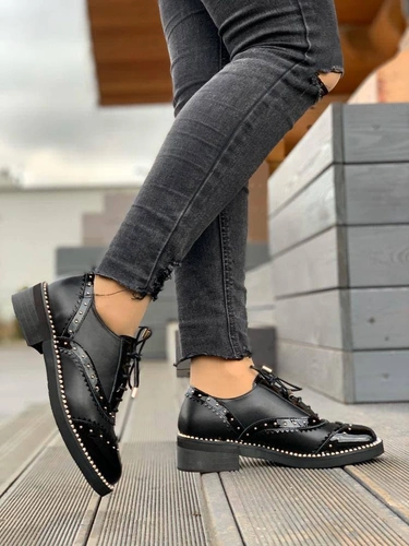 Туфли женские Jimmy Choo черные коллекция 2021-2022 фото-5
