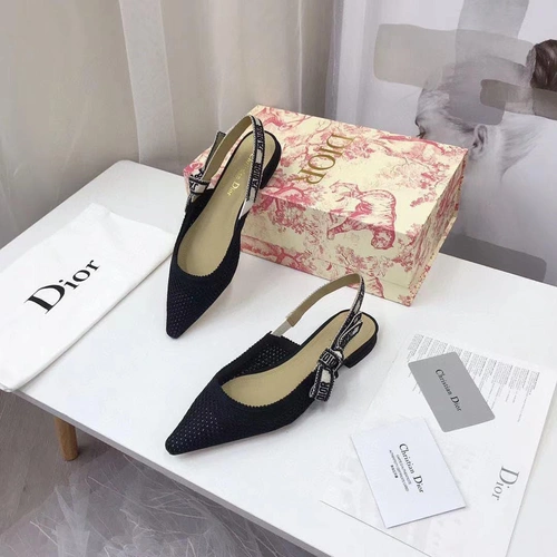 Туфли-босоножки женские Christian Dior черные коллекция лето 2021 A76254 фото-2
