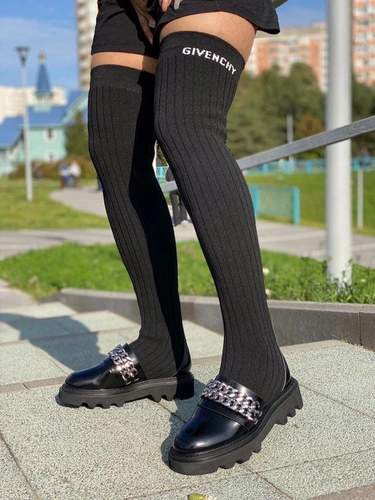 Ботфорты Givenchy черные A54607 фото-2