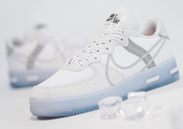 Кроссовки Nike Air Force 1 React White фото-2