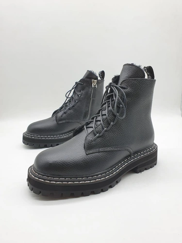 Зимние ботинки женские Proenza Schouler черные A56187 фото-3