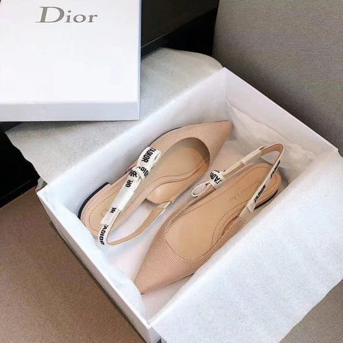 Туфли-босоножки женские Christian Dior бежевые коллекция лето 2021 A81428 фото-3