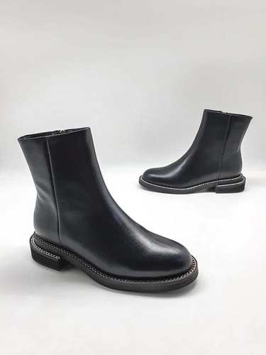 Ботинки осенние женские Givenchy черные A57609 фото-5