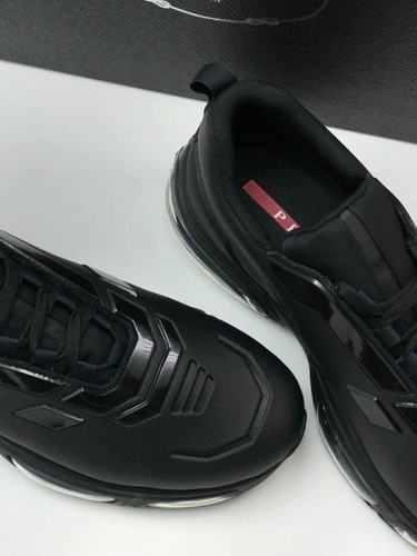 Мужские кроссовки Prada черные коллекция 2021-2022 A69191 фото-5