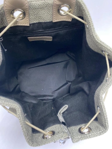 Рюкзак Charlie Chanel тканевый серый 27/28/20 см фото-5