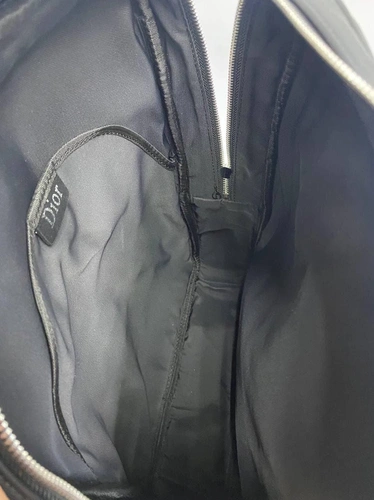 Кожаный рюкзак Dior черный 40/30/10 фото-3