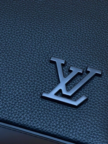 Мужской клатч Louis Vuitton A103804 премиум 29:21:5 см чёрный фото-4