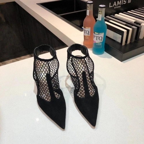 Туфли-босоножки женские Christian Dior черные коллекция 2021-2022 A74521 фото-4