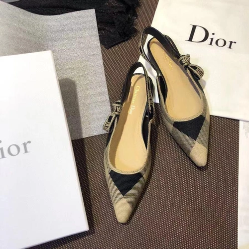 Туфли-босоножки женские Christian Dior с рисунком коллекция лето 2021 фото-3