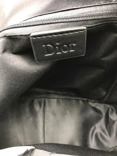 Рюкзак Christian Dior из текстиля с рисунком-монограммой 30/29 см фото-2