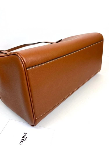 Женская сумка Celine премиум-люкс оранжевая фото-8