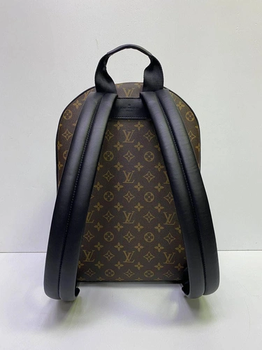 Кожаный рюкзак Louis Vuitton Josh коричневый премиум-люкс фото-3
