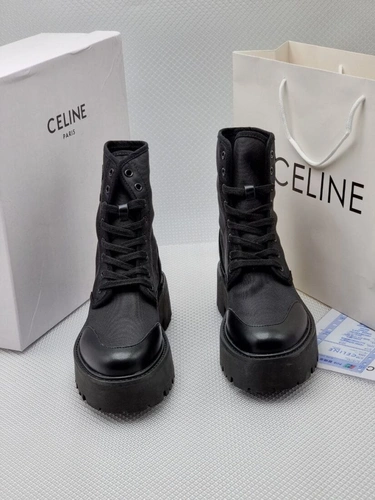 Celine ботинки E97319 Black фото-3