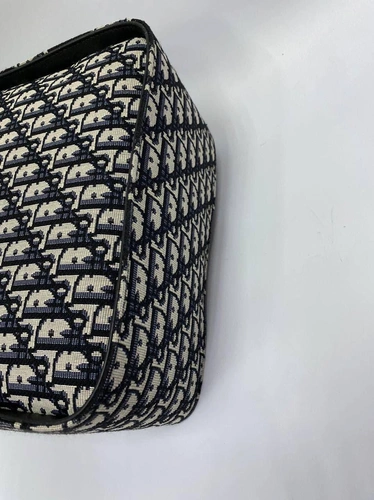 Женская сумка Dior Oblique из жаккардовой ткани 32/27/12.5 A65748 фото-4