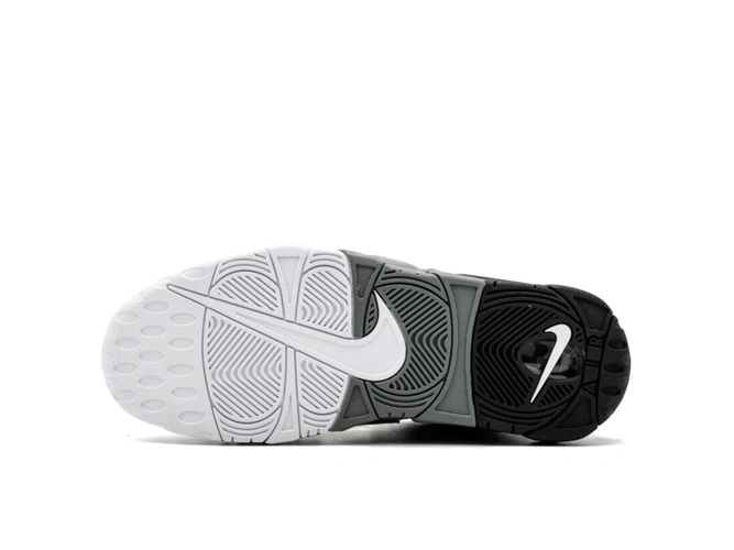 Кроссовки Nike Air More Uptempo Black Grey White фото-3