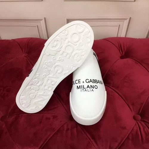 Кроссовки женские Dolce & Gabbana Sorrento белые коллекция 2021-2022 фото-7