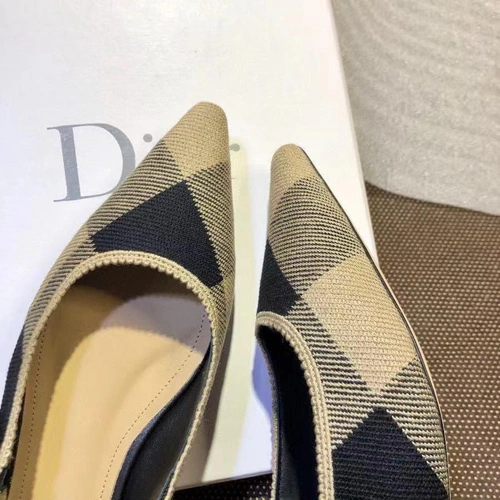 Туфли-босоножки женские Christian Dior с рисунком коллекция лето 2021 фото-7