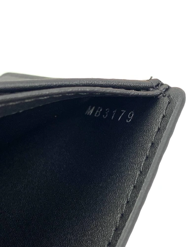 Бумажник Louis Vuitton Multiple из зернистой кожи чёрный качество премиум-люкс 11,5/9/1,5 см фото-6