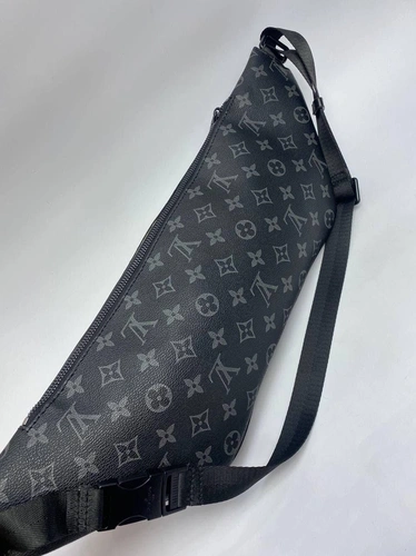 Поясная сумка Louis Vuitton Christopher из канвы Monogram черная 50/16/3 фото-5