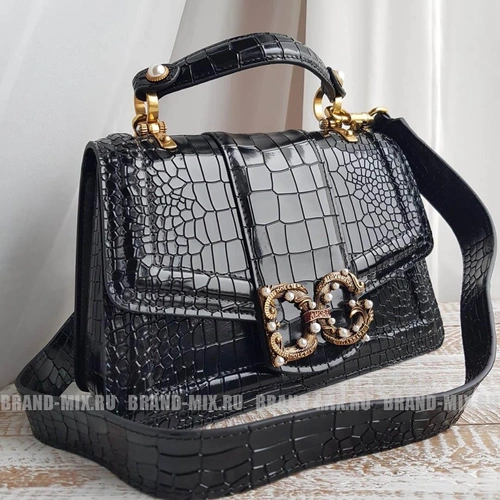 Сумка Dolce & Gabbana Amore Bag In Black Leather