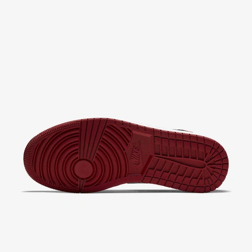 Кроссовки Nike Air Jordan 1 Retro «Black Toe» Low Black/White/Red фото-6