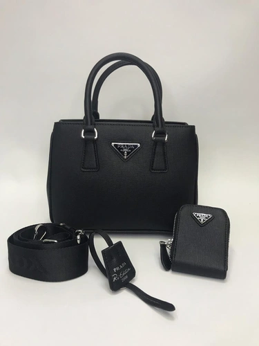 Женская сумка Prada черная A56232 фото-10