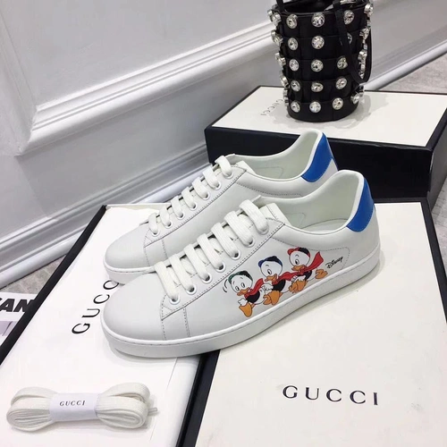 Кеды женские кожаные Gucci белые коллекция 2021-2022 A71367