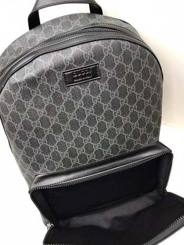 Женский рюкзак Gucci серый фото-6