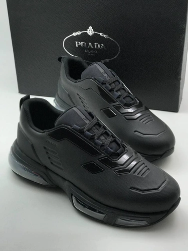 Мужские кроссовки Prada черные коллекция 2021-2022 A69191