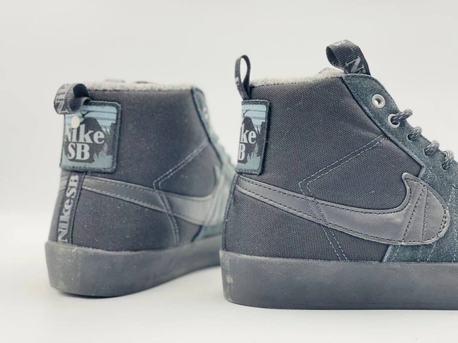 Кроссовки Nike SB Zoom Blazer Mid W.Grey фото-2
