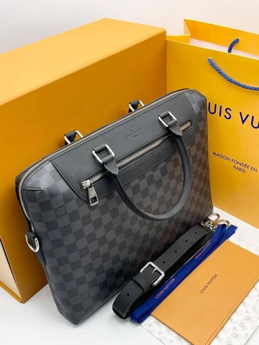 Сумка-портфель Louis Vuitton A103796 премиум 38:28 см чёрная