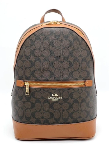 Женский рюкзак Coach A102621 33:26:13 см коричневый фото-2