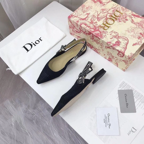 Туфли-босоножки женские Christian Dior черные коллекция лето 2021 A76254 фото-3