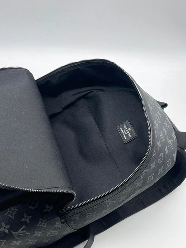 Кожаный рюкзак Louis Vuitton A104310 серый 45/25/16 см фото-2