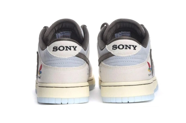 Кроссовки Nike Air Jordan 1 X PlayStation 5 X Travis Scott Low фото-4