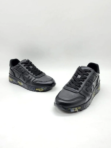 Мужские кроссовки Premiata A68984 черные фото-4