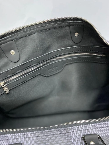 Дорожная сумка Louis Vuitton из канвы серая 50/28/22 см A80888 фото-2