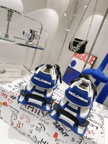 Кроссовки Dolce & Gabbana DG-5862 Space White-Blue фото-5