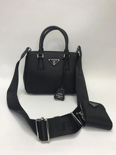 Женская сумка Prada черная A56232 фото-7
