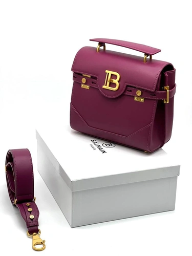 Женская сумка Balmain B-Buzz 23 Lilac 25/17 см фото-2