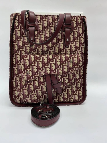 Женская сумка Dior Oblique из жаккардовой ткани 32/27/12.5 A65754